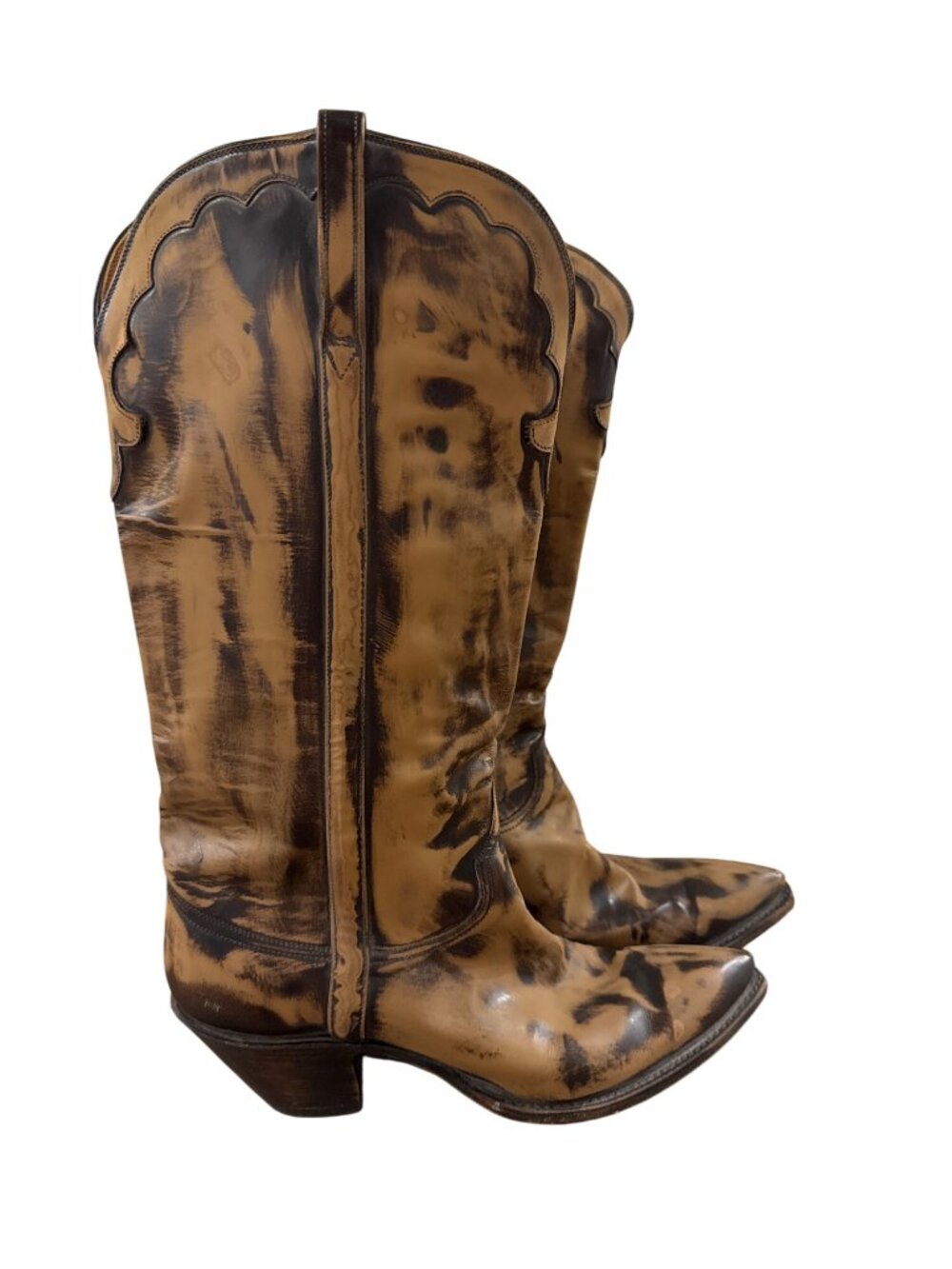 Lucchese Classics Handmade Womens Western Cowboy Boots Size 9 - Picture 7 of 13